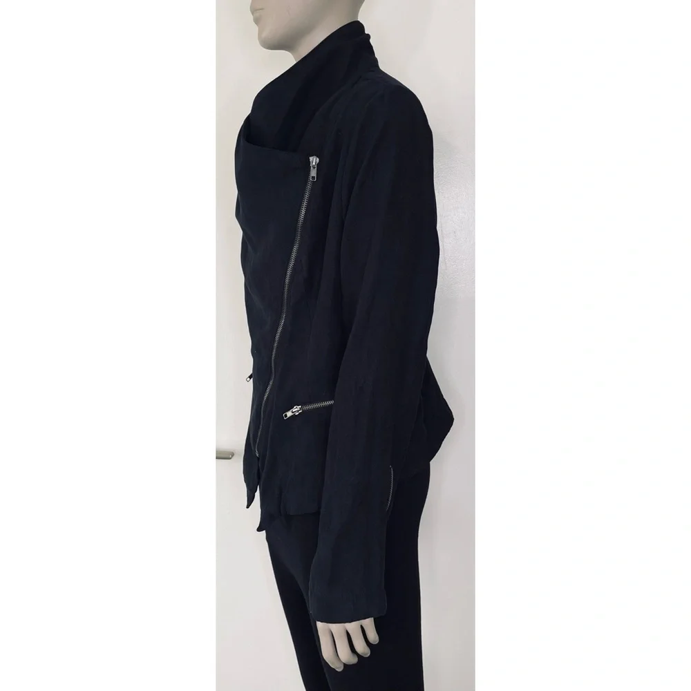 Rampage Black Faux Suede Jacket